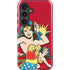 DC Comics Wonder Woman Vintage Action pose Galaxy S25 Impact Case